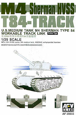 Afv Club - M4 Sherman HVSS T84-Track Afv Club - M4 Sherman HVSS T84-Track